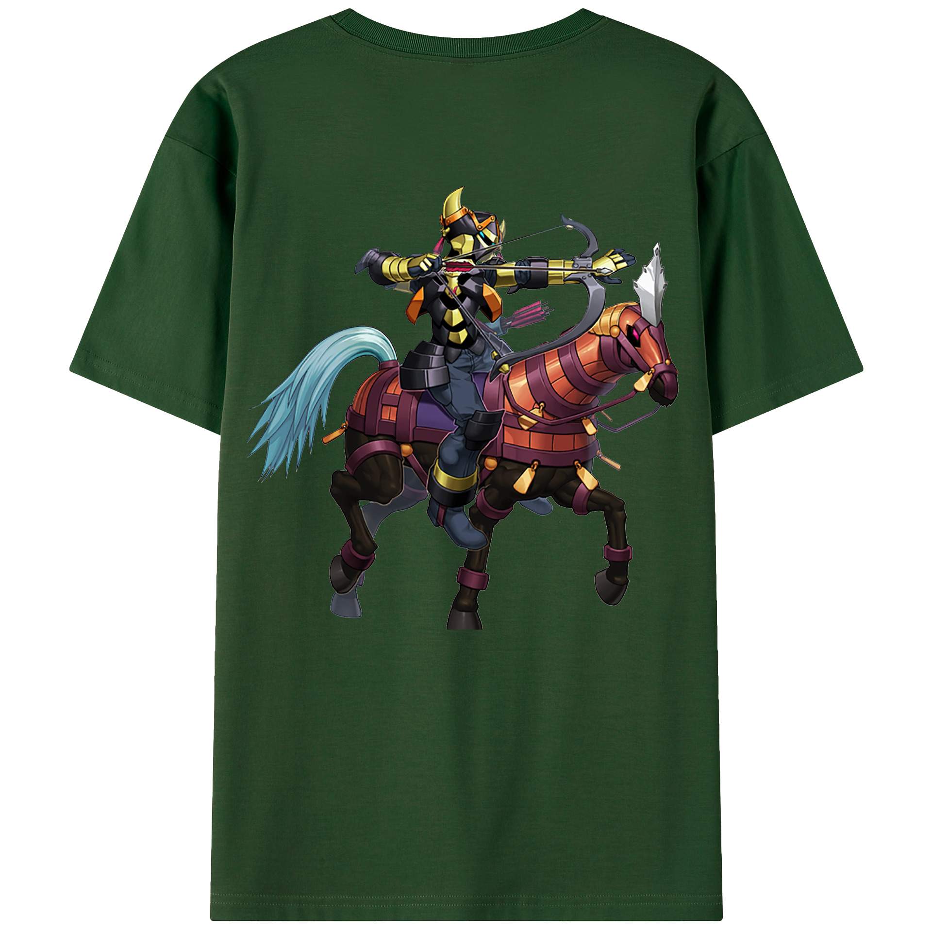 （画像用） 遊☆戯☆王 Yu-Gi-Oh! 綿100％半袖Tシャツ（背面プリント）